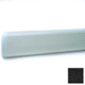 Wall Guard W/Rounded Top Edge, 4"H x 12'L, Black
