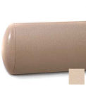 Crescent Series Wall Guard, Aluminum Retainer, 5"H x 12'L, Desert Sand