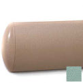 Crescent Series Wall Guard, Aluminum Retainer, 5"H x 12'L, Sage Green
