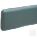Wall Guard W/Rounded Top & Bottom Edges, 6&quot;H x 12'L, White