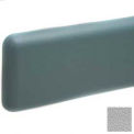 Wall Guard W/Rounded Top & Bottom Edges, 6"H x 12'L, Pearl Gray