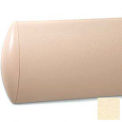 Crescent Series Wall Guard, Aluminum Retainer, 8"H x 12'L, Pale Yellow