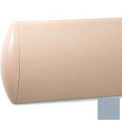 Crescent Series Wall Guard, Aluminum Retainer, 8&quot;H x 12'L, Blue Fog