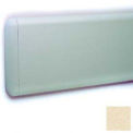 Wall Guard W/Rounded Top & Bottom Edges, 7-3/4"H x 12'L, Ivory