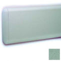 Wall Guard W/Rounded Top & Bottom Edges, 7-3/4"H x 12'L, Pale Jade