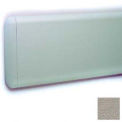 Wall Guard W/Rounded Top & Bottom Edges, 7-3/4&quot;H x 12'L, Chinchilla