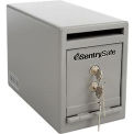 SentrySafe Under Counter Drop Slot Safe, 0.25 Cu. Ft. Capacity, Gray