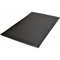 NoTrax Bubble Sof-Tred Safety-Anti-Fatigue Floor Mat, 3' x 12', 1/2&quot; Thick, Black