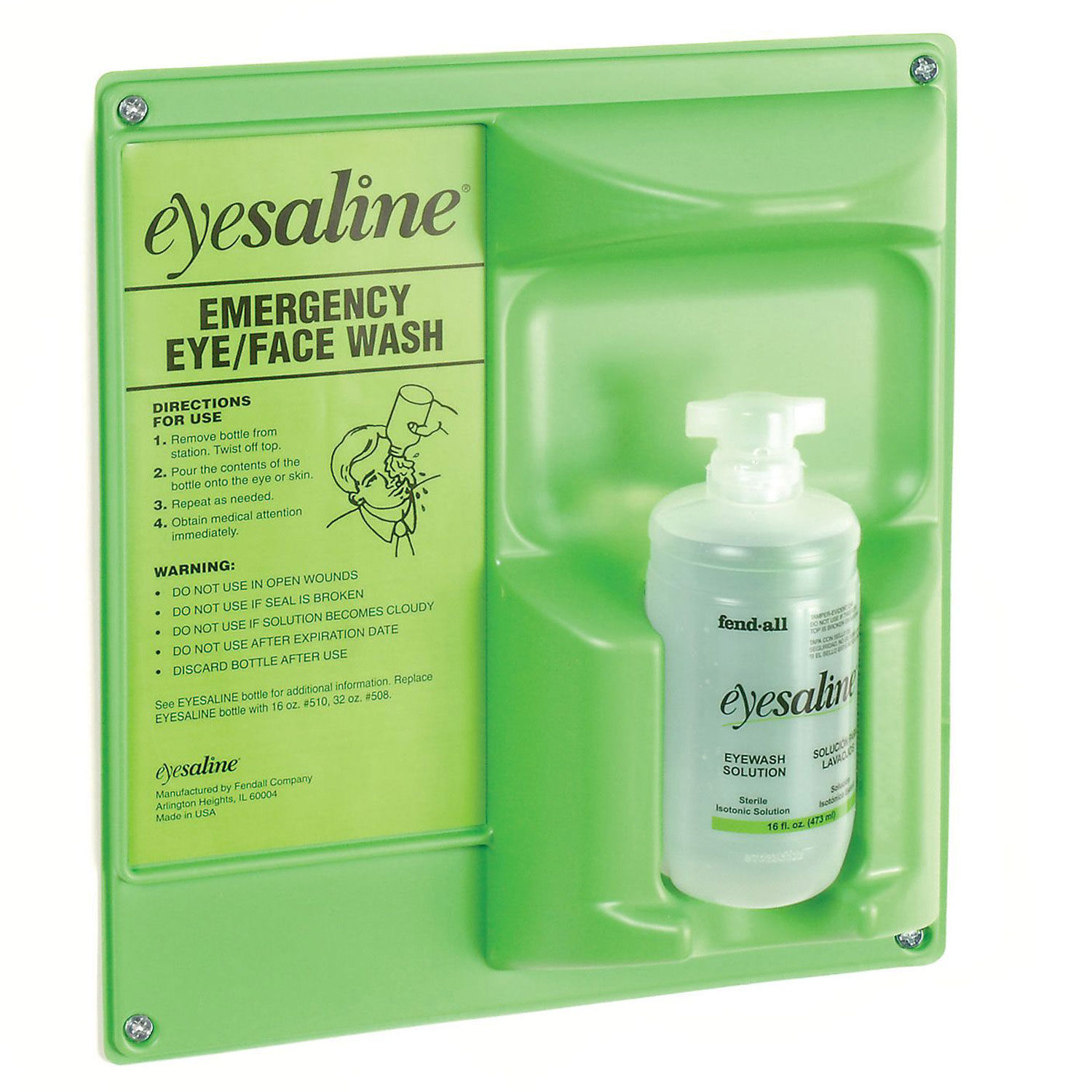 16 Oz Eye And Face Wash, Single Bottle Station eBay