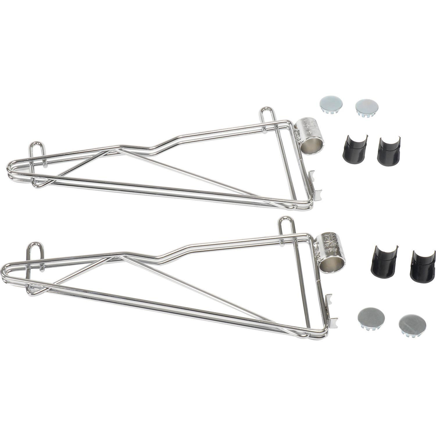 Adjustable Single Shelf Support Kit 14" Deep, Steel, 2/Pk eBay