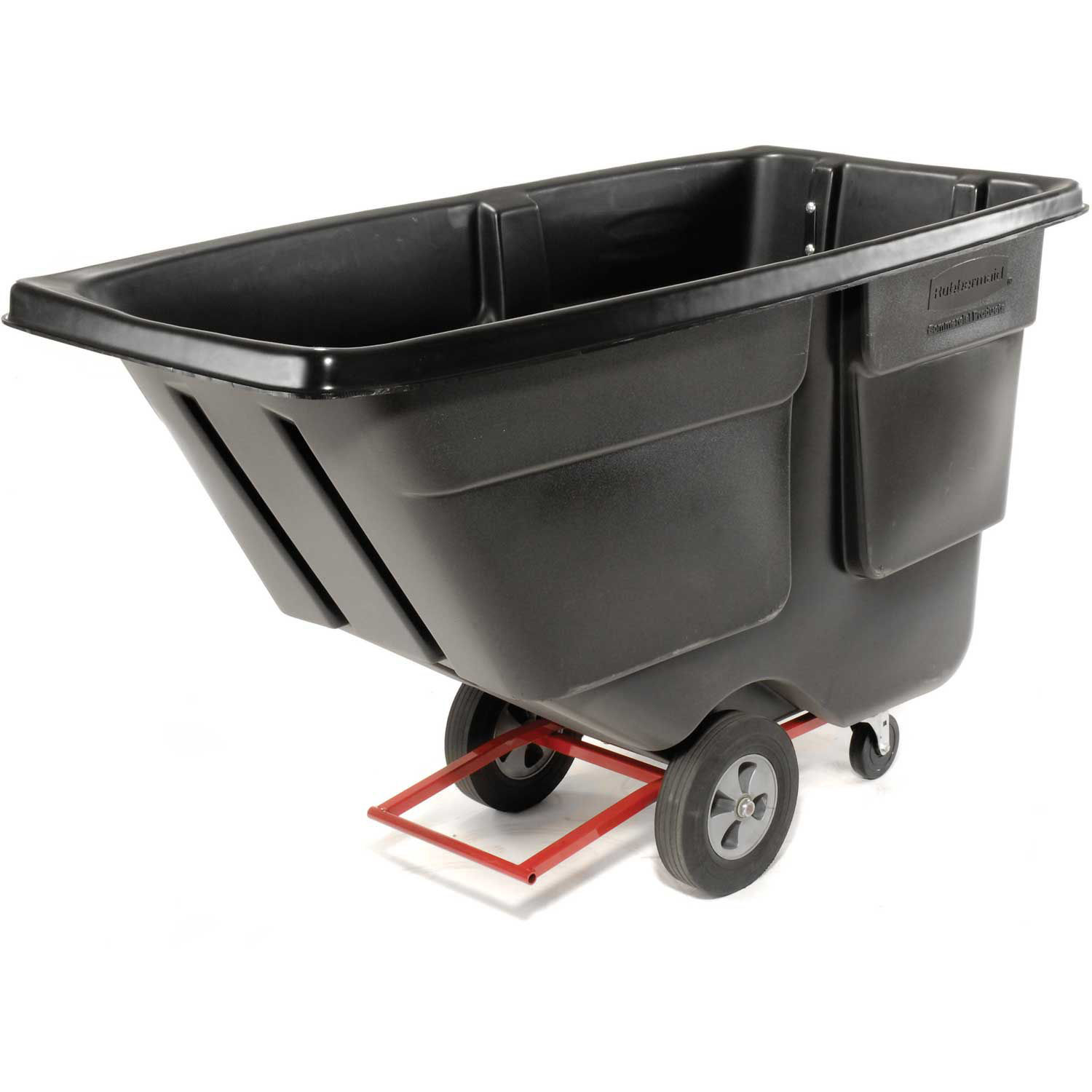 Rubbermaid 1314 Utility Duty 1 Cu. Yard Tilt Truck, 72-1/4