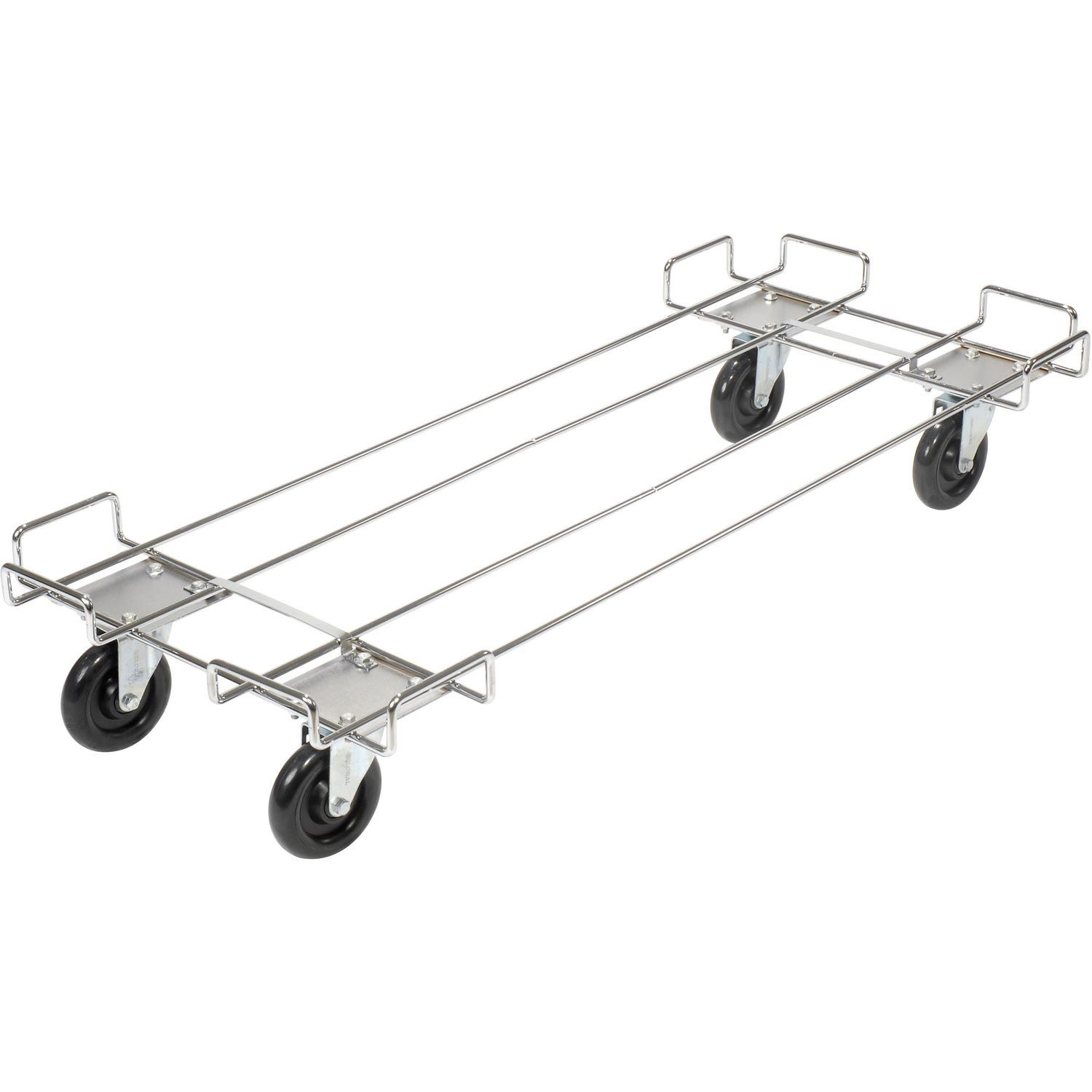 Wire Rack Dolly Base With 5" Poly Swivel Casters, 48"Lx20"W eBay