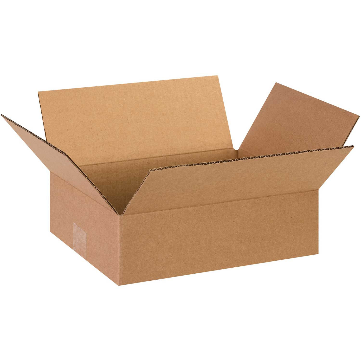 13 X 10 X 4 Flat Cardboard Corrugated Boxes 65 Lbs Capacity 200   30068671 