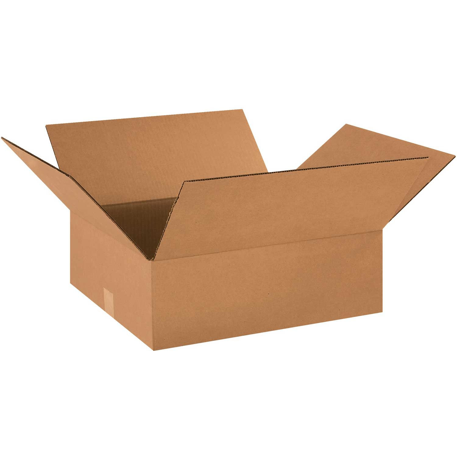 18" x 16" x 6" Flat Cardboard Corrugated Boxes, 65 lbs Capacity, ECT32, Lot of 700358218965 eBay