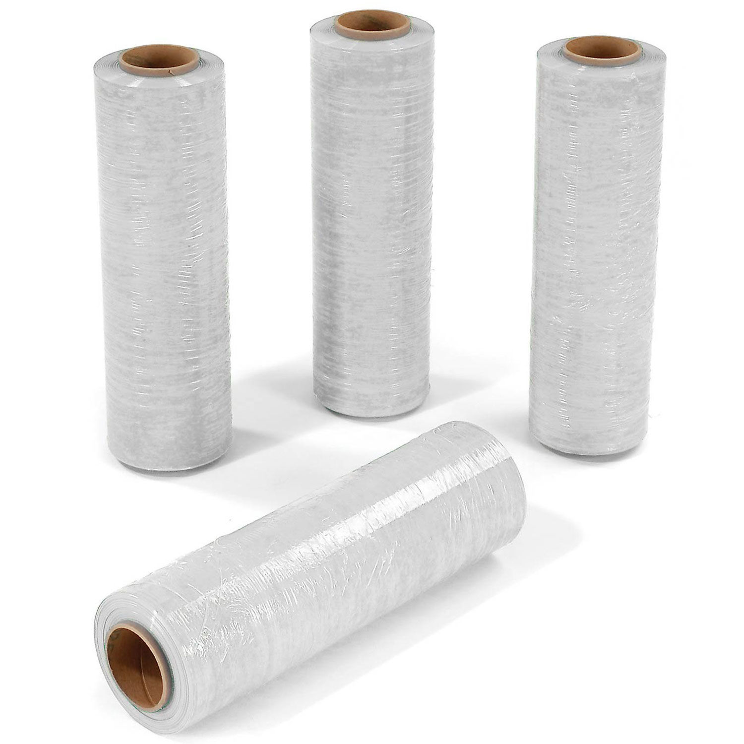 80 Gauge Stretch Wrap 18" x 1500', White, Lot of 4 eBay
