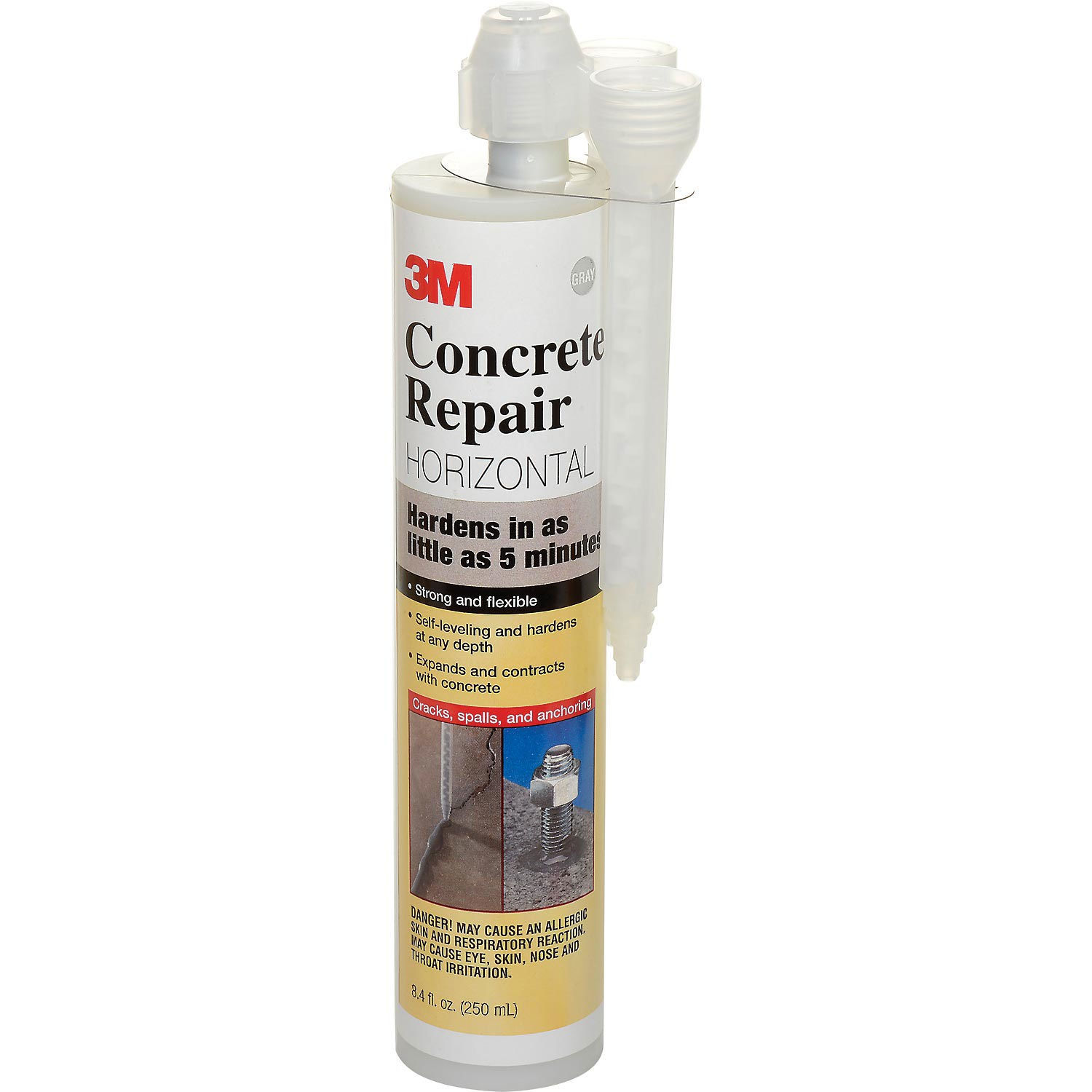 3M SelfLeveling Concrete Repair 600 Cartridge, 8.4 oz, Lot of 6 eBay