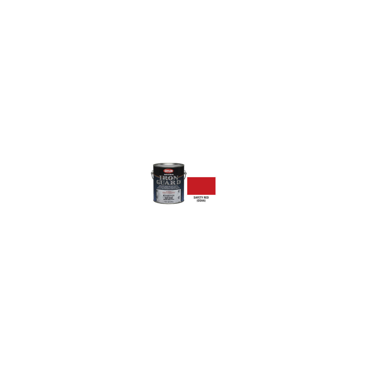 Krylon Industrial Iron Guard Acrylic Enamel Safety Red (Osha), Lot of 4 Krylon Industrial Iron Guard Acrylic Enamel Safety Red (Osha), Lot of 4