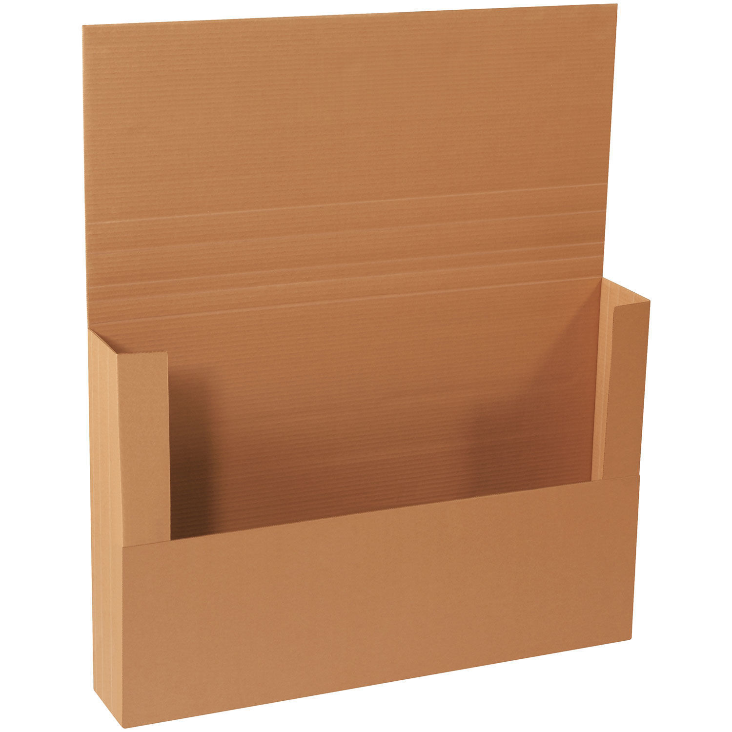Jumbo FoldOver Corrugated Mailers, 36" x 24" x 6", Kraft, 200/ECT32