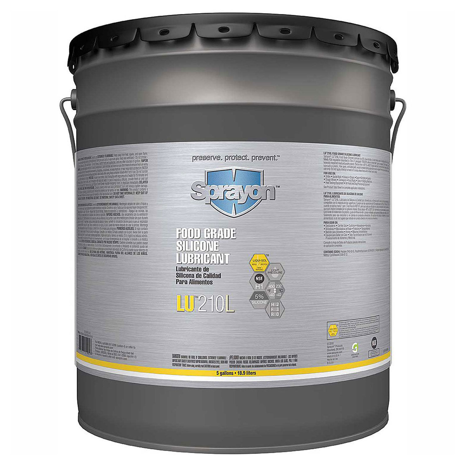 LU210 Food Grade Silicone Lubricant5 Gallon eBay