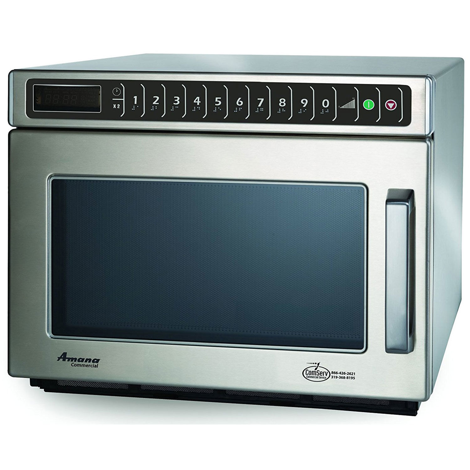 Commercial Microwave 0.6 Cu. Ft. 2100 Watt Keypad HD 42159049745 | eBay