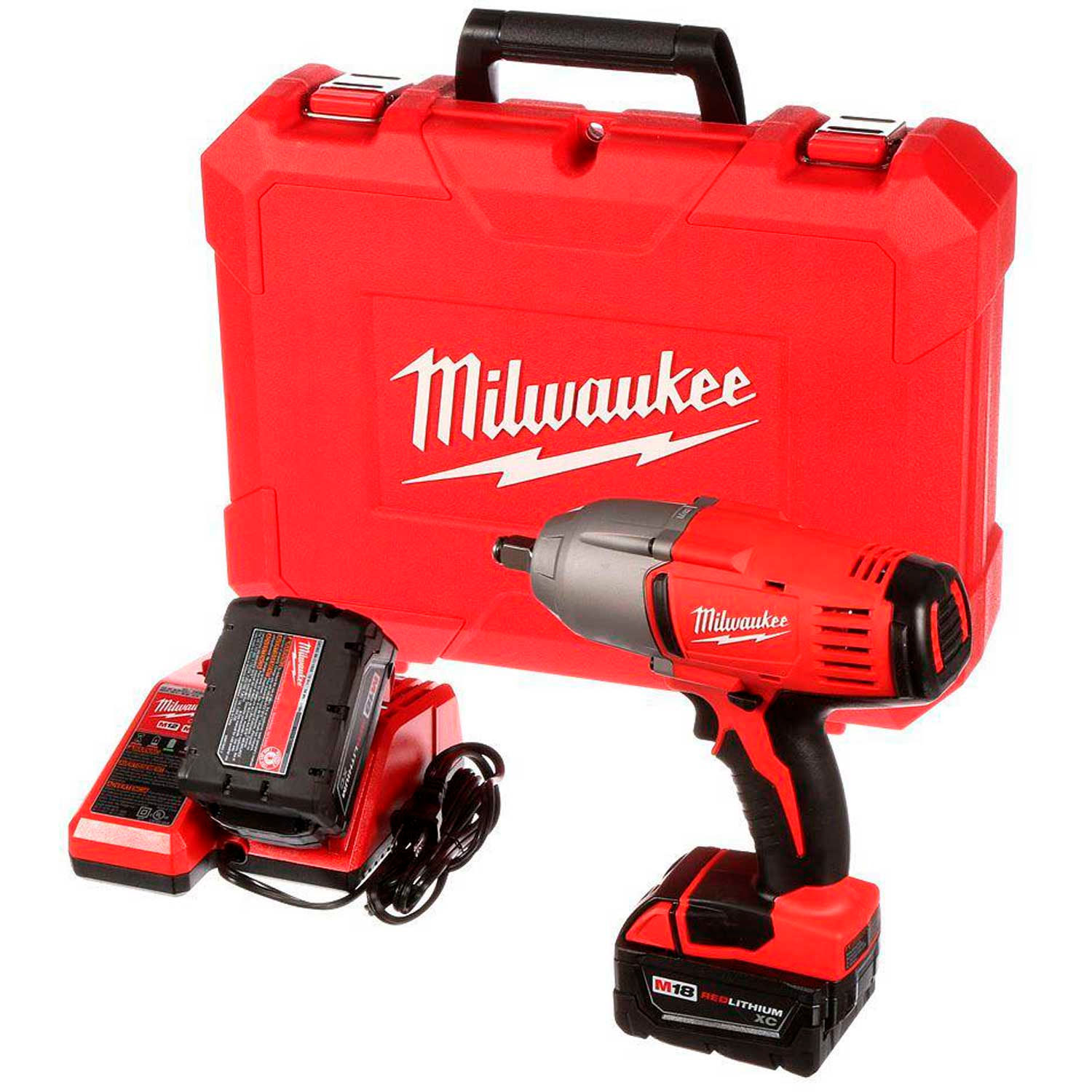 Milwaukee M18 Cordless 12 High Torque Impact Wrench Wfriction Ring Kit 45242190034 Ebay 