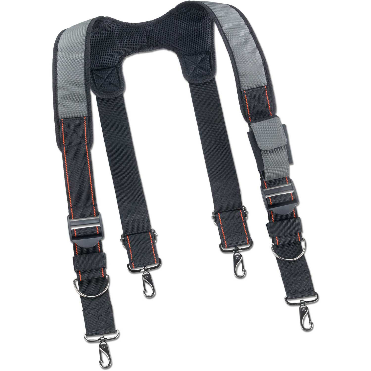 Padded Tool Belt Suspenders, 41/2"L x 13"W x 3"H, Gray 720476136651 eBay