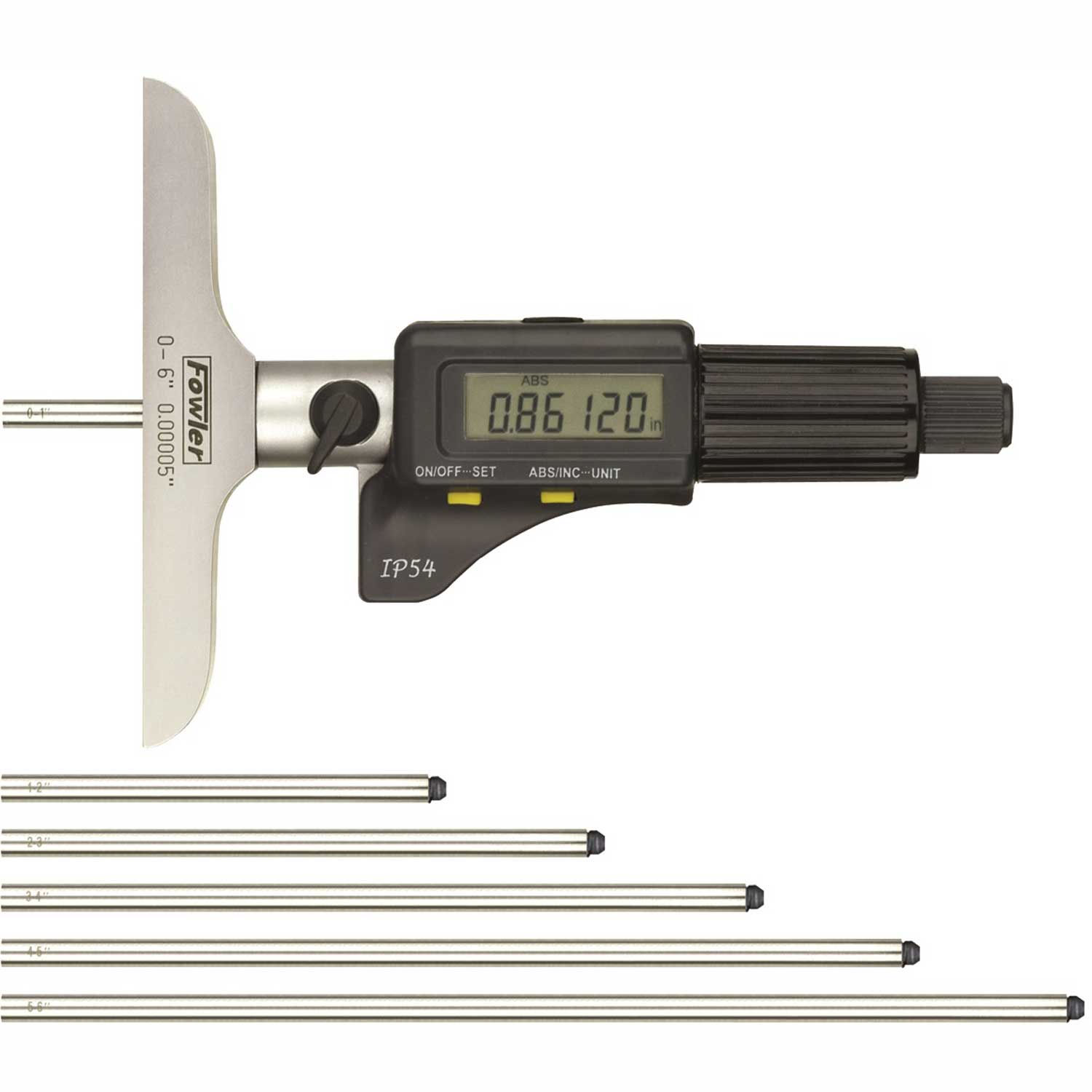 IP54 06" / 150MM Electronic Depth Micrometer 707022314619 eBay