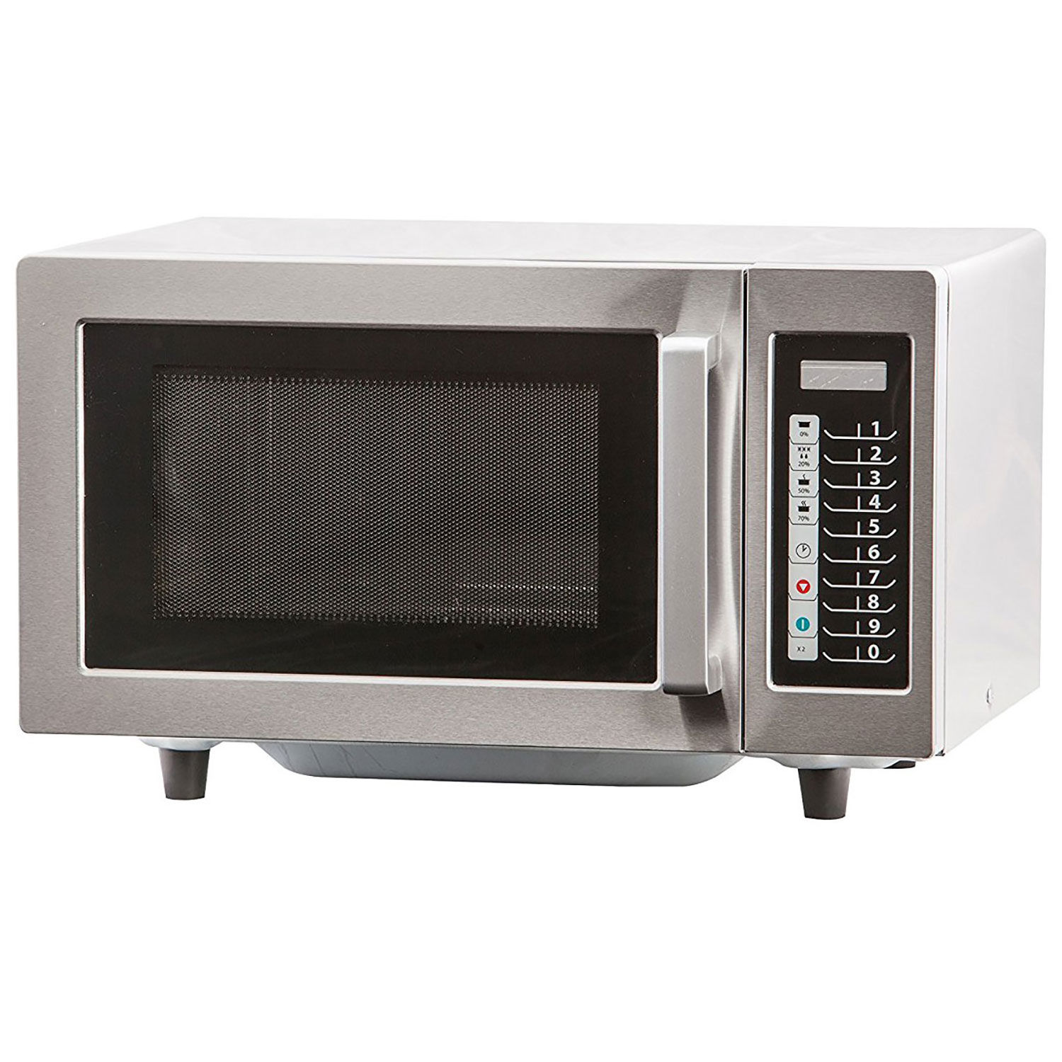 Commercial Microwave, 0.8 Cu. Ft., 1000 Watt, Touch Controls, S/S