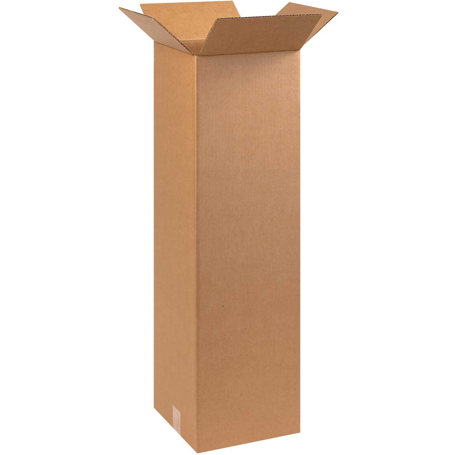 10 x 10 x 4 Flat Cardboard Corrugated Boxes 65 lbs Capacity 200#/ECT-32 25-Pack