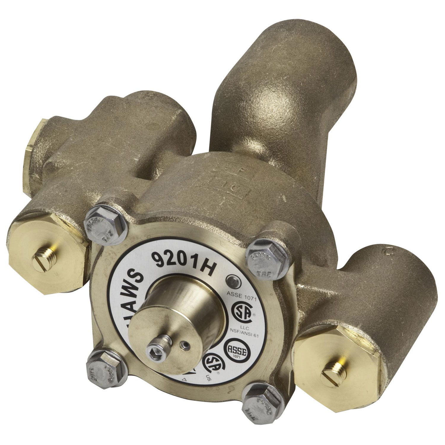 Haws 31 GPM Lead Free Thermostatic Emergency Mixing Valve 611970358048 ...