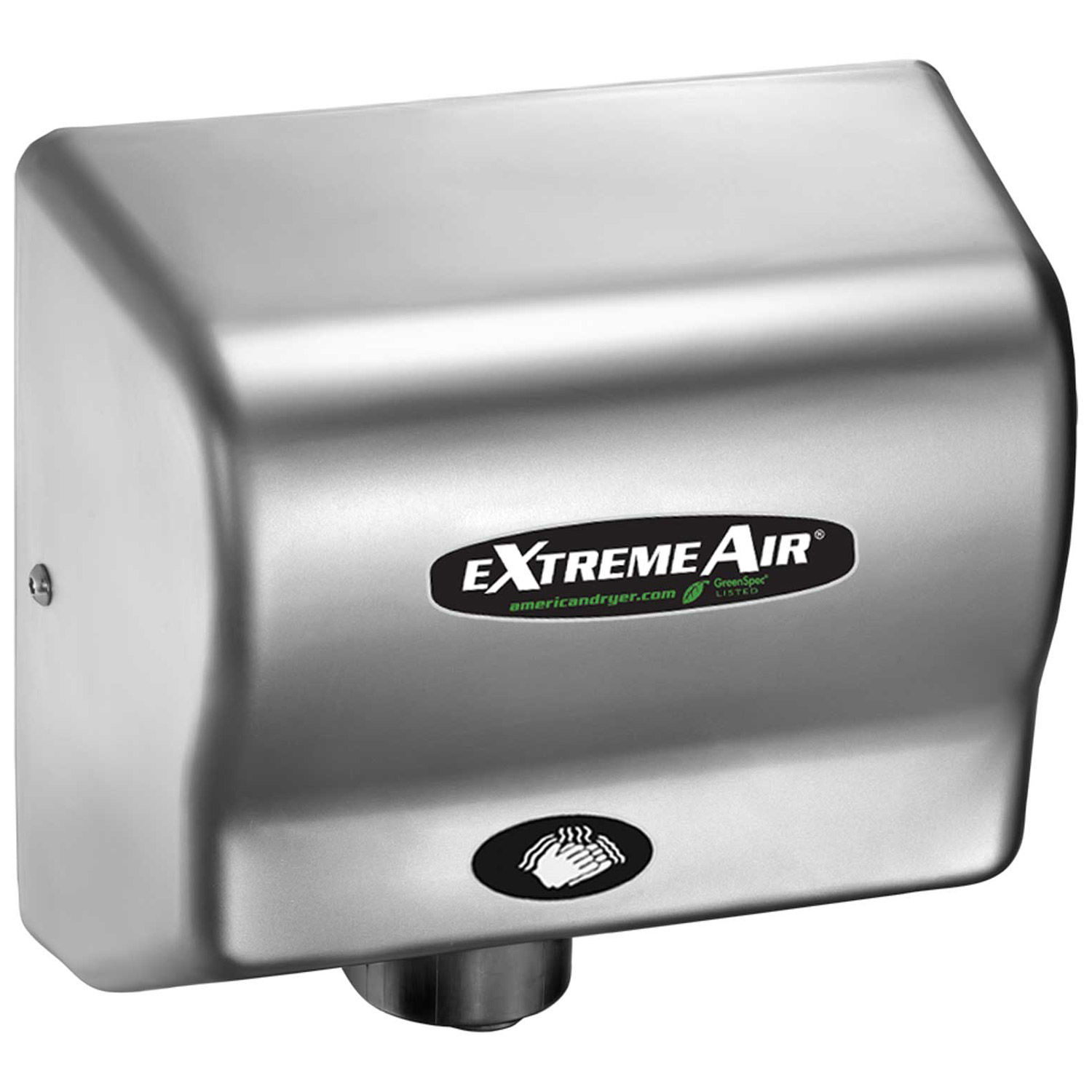 American Dryer ExtremeAir High Speed Compact Hand Dryer, GXT9SS