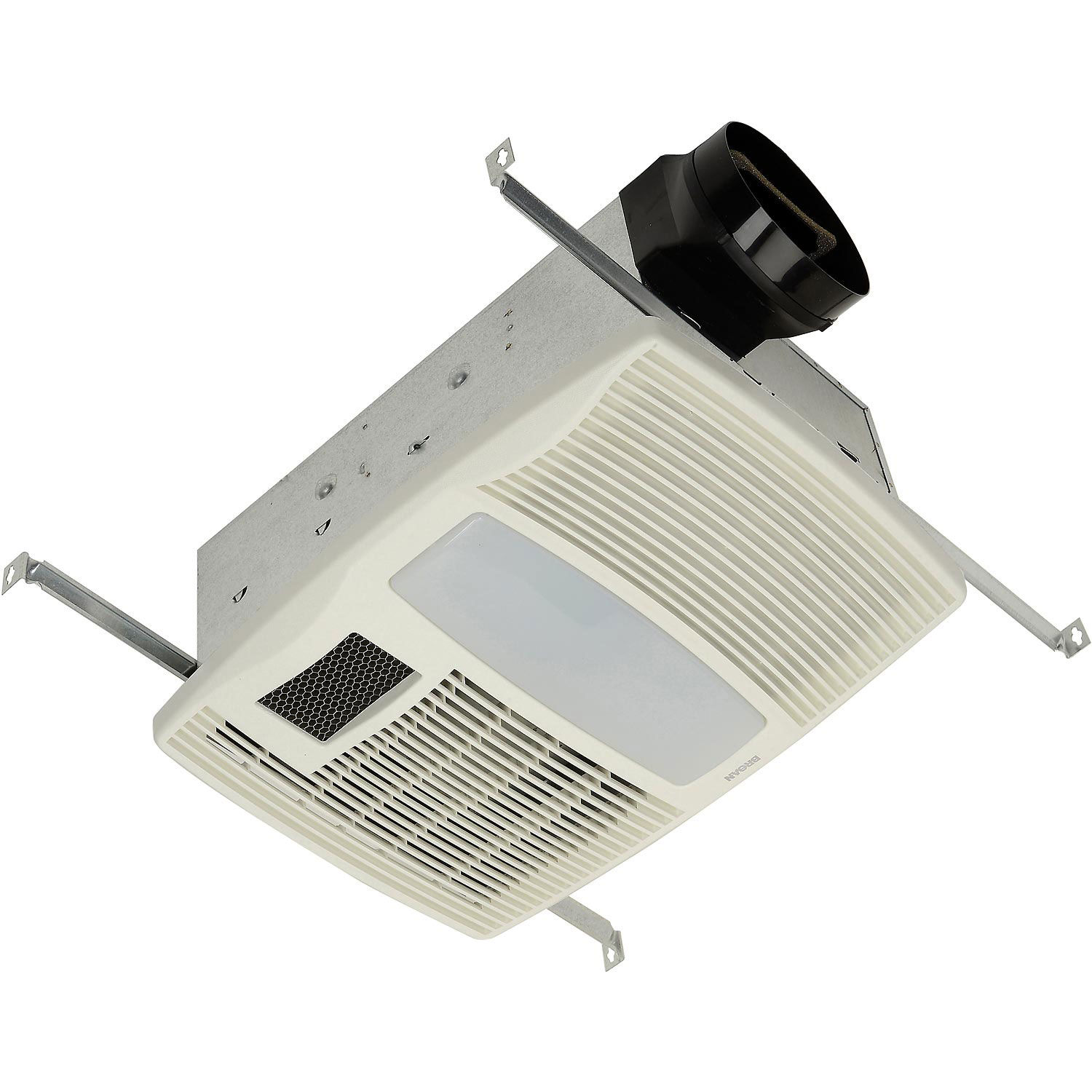 Ventilation Fan W/Heater Incandescent Light & Night Light 110CFM 0.9