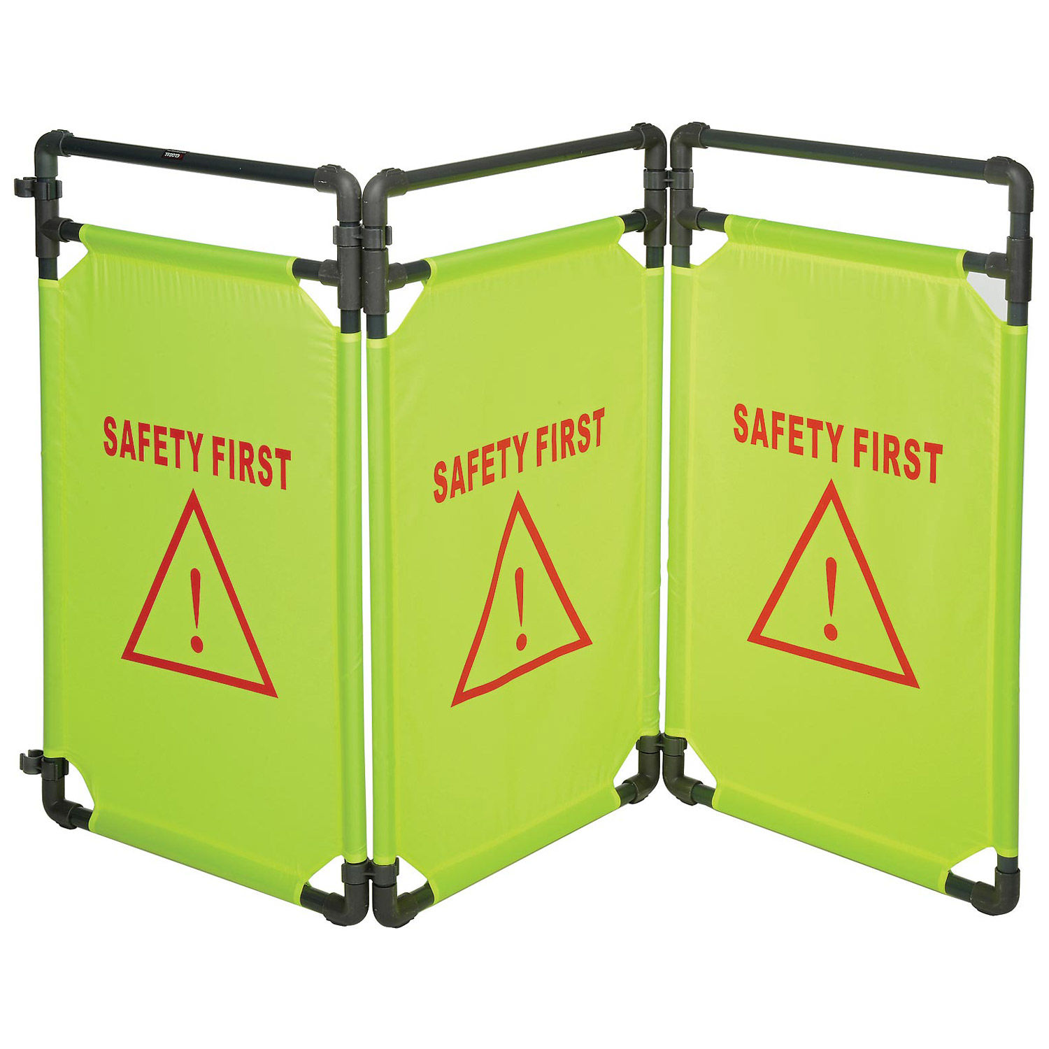Vestil FBR3 Safety First Folding Fabric Barrier eBay