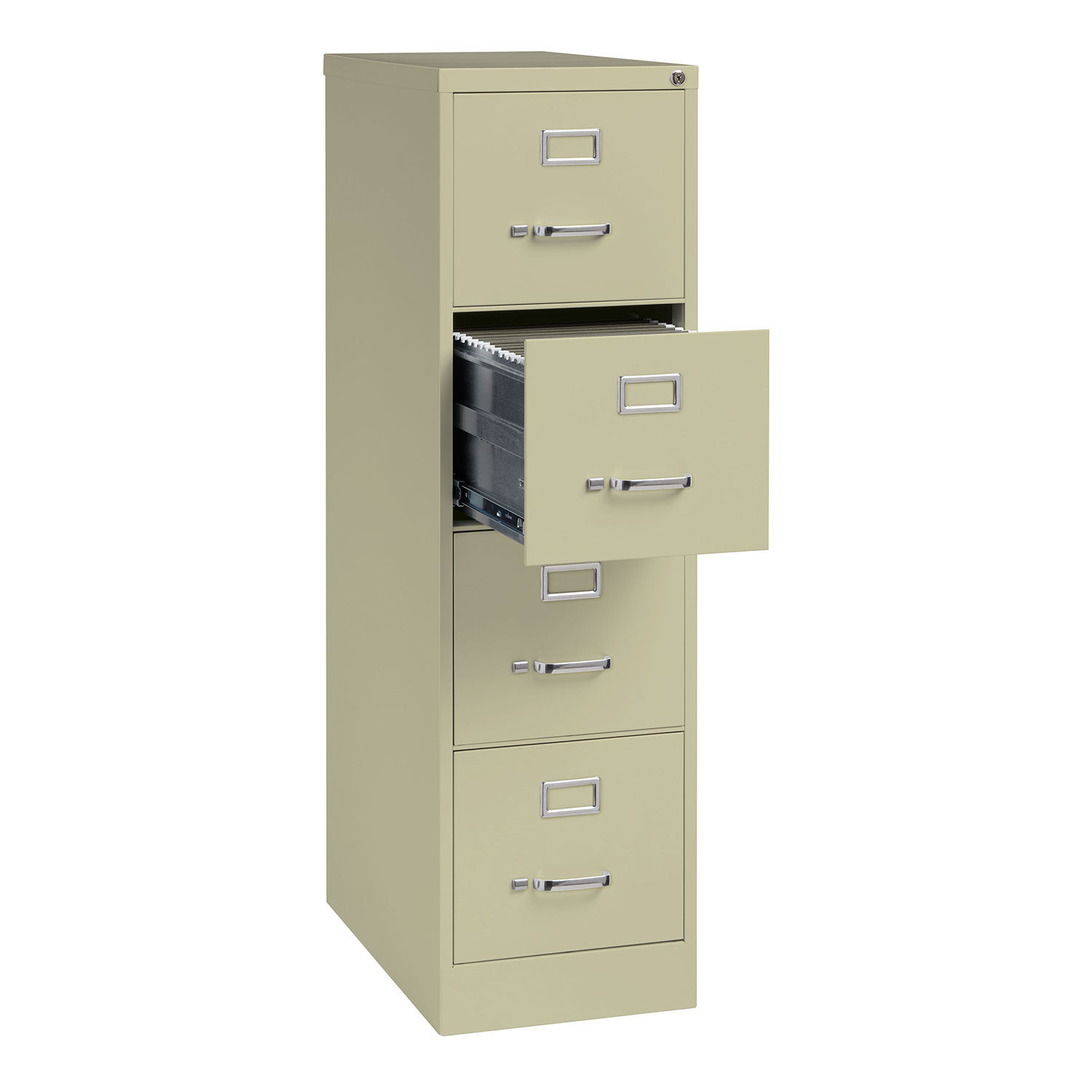Hirsh Industries 25" Deep Vertical File 4Drawer Letter Size