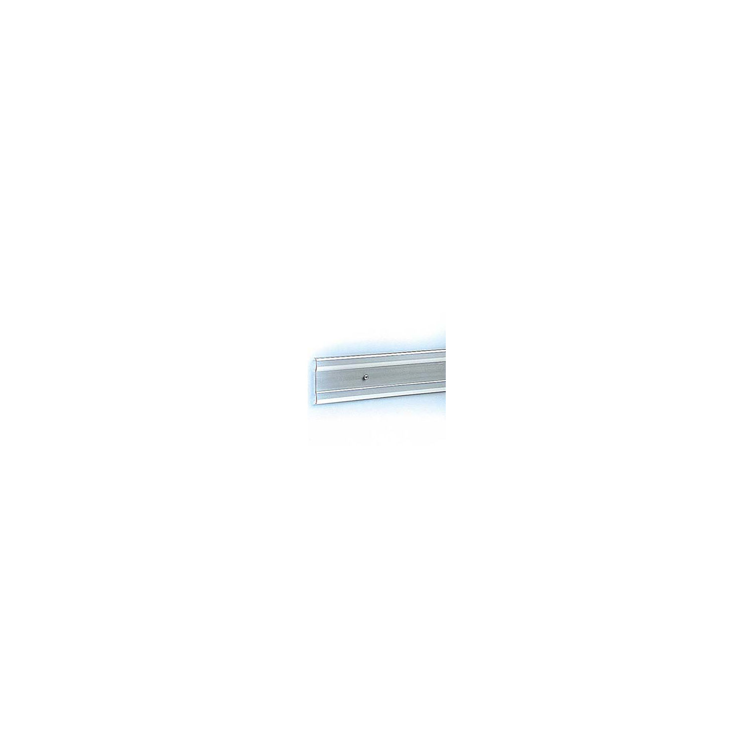 Rail, Polycarbonate, 3"h X 8'l, Clear, Lot Of 1