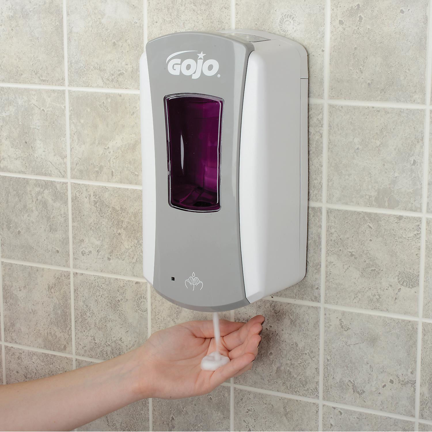GOJO Hand Soap Dispenser - LTX Gray/White 1200mL 73852026559 | eBay