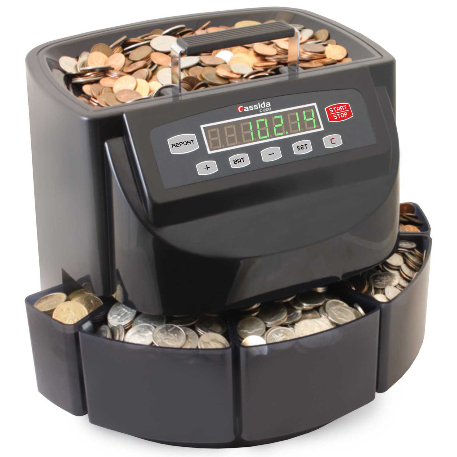 Cassida C200, Coin CounterSorterWrapper eBay