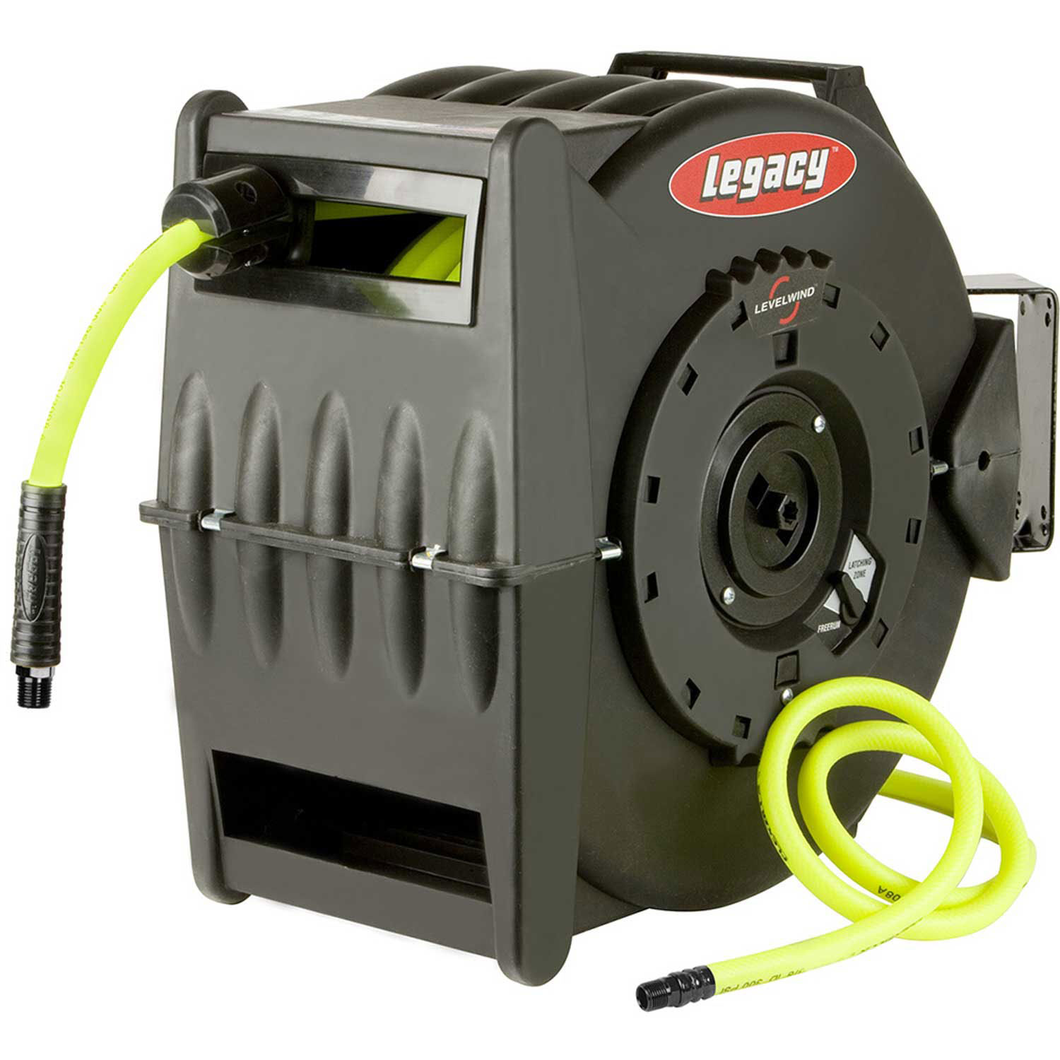 Legacy Zillareel Pro Retractable Air Hose Reel, 3/8" X 75', L8306FZ eBay