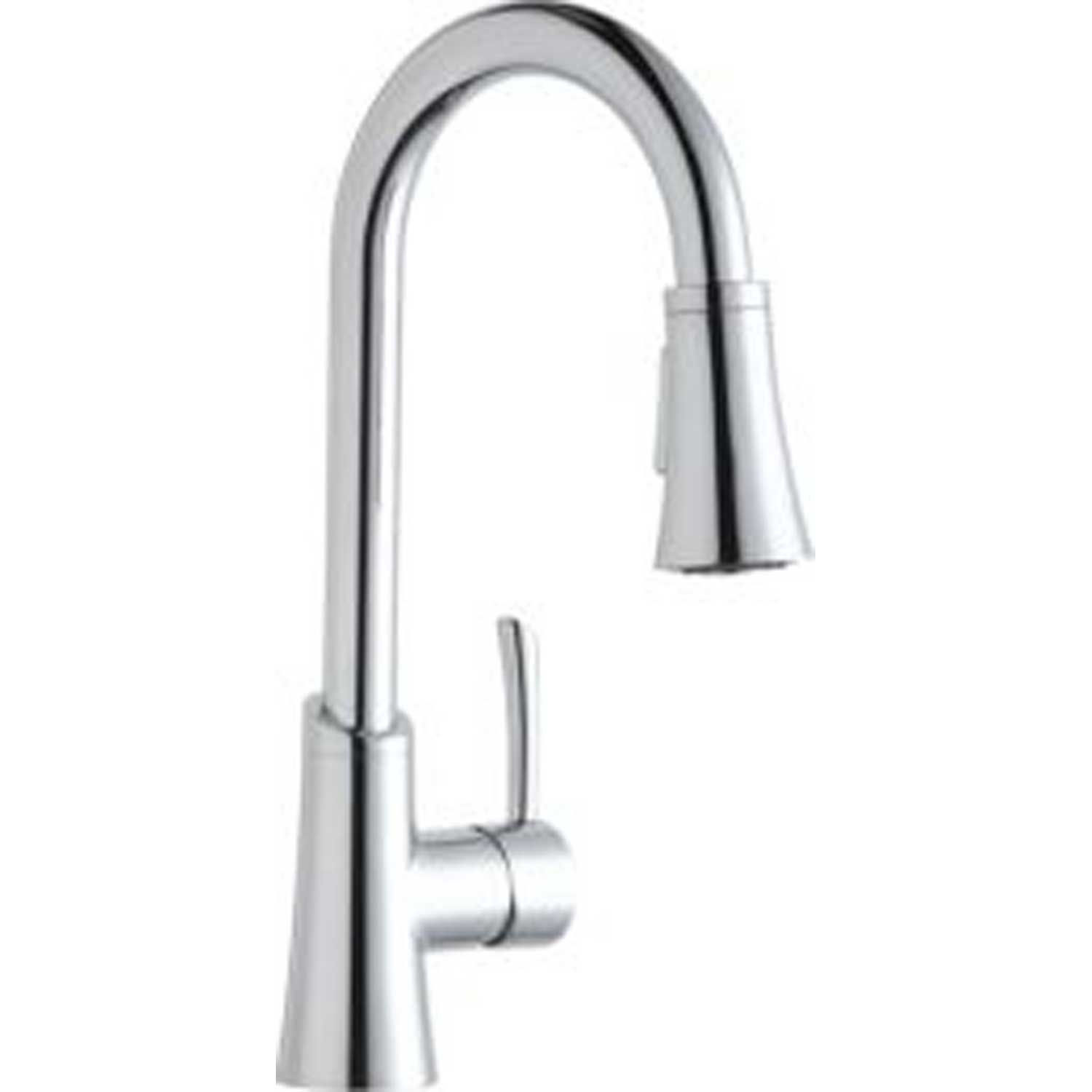Elkay Gourmet PullDown Bar/Prep Faucet, Chrome, Single Lever Handle