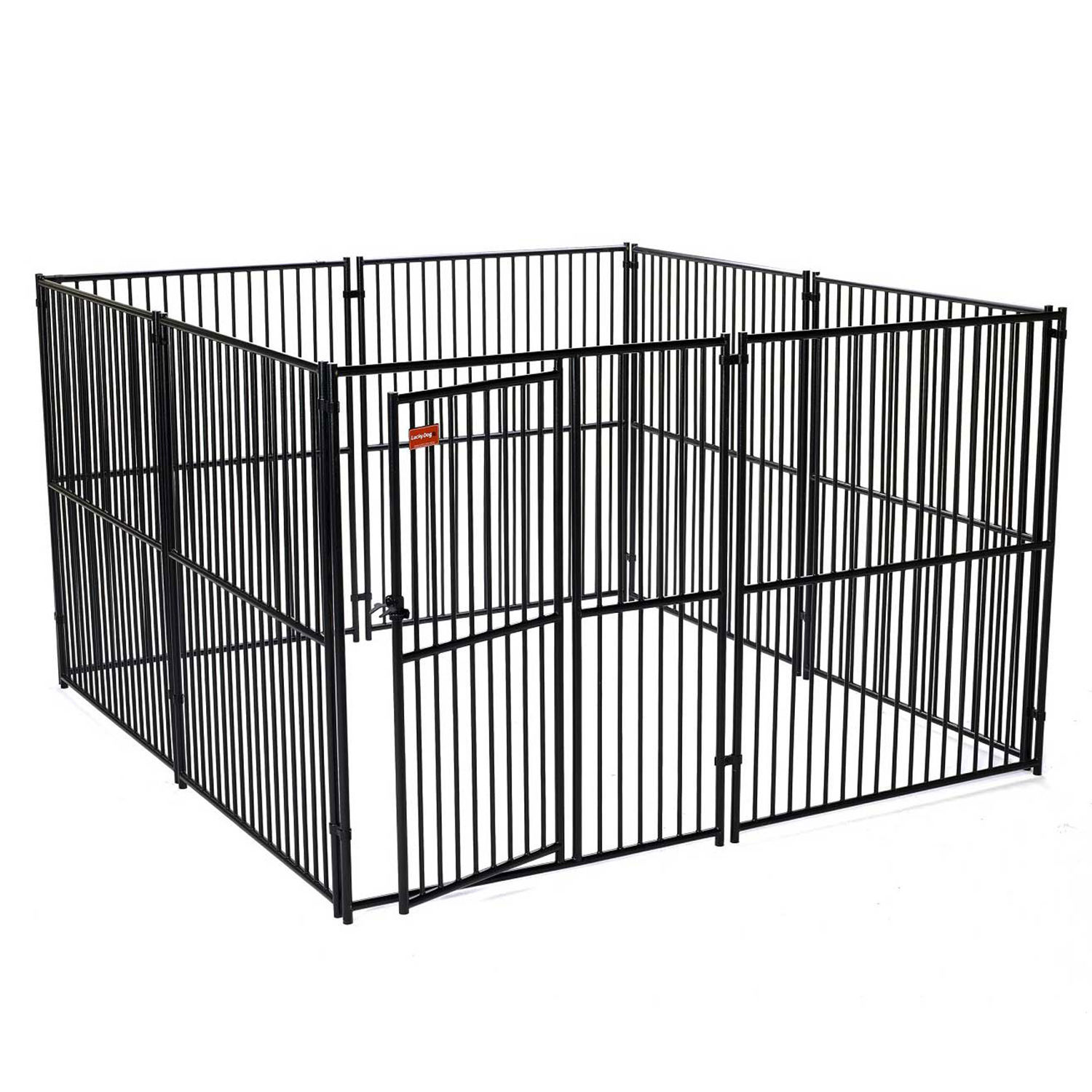 Lucky Dog Modular Dog Kennel European Style 72H X 120W X 120L   31598747 