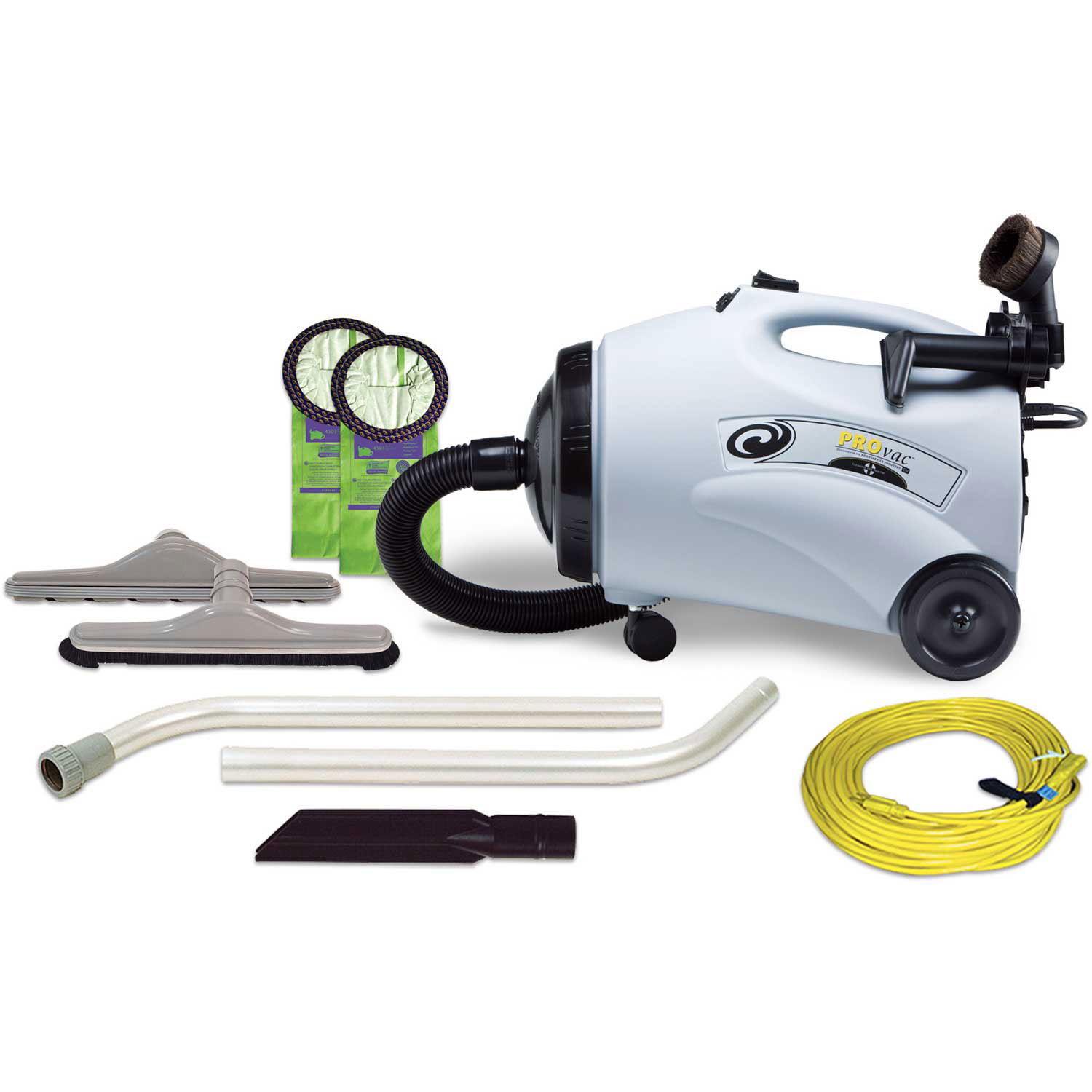 ProTeam® 10 Qt. ProVac CN Canister Vacuum w/Restaurant Tools, Wand Kit