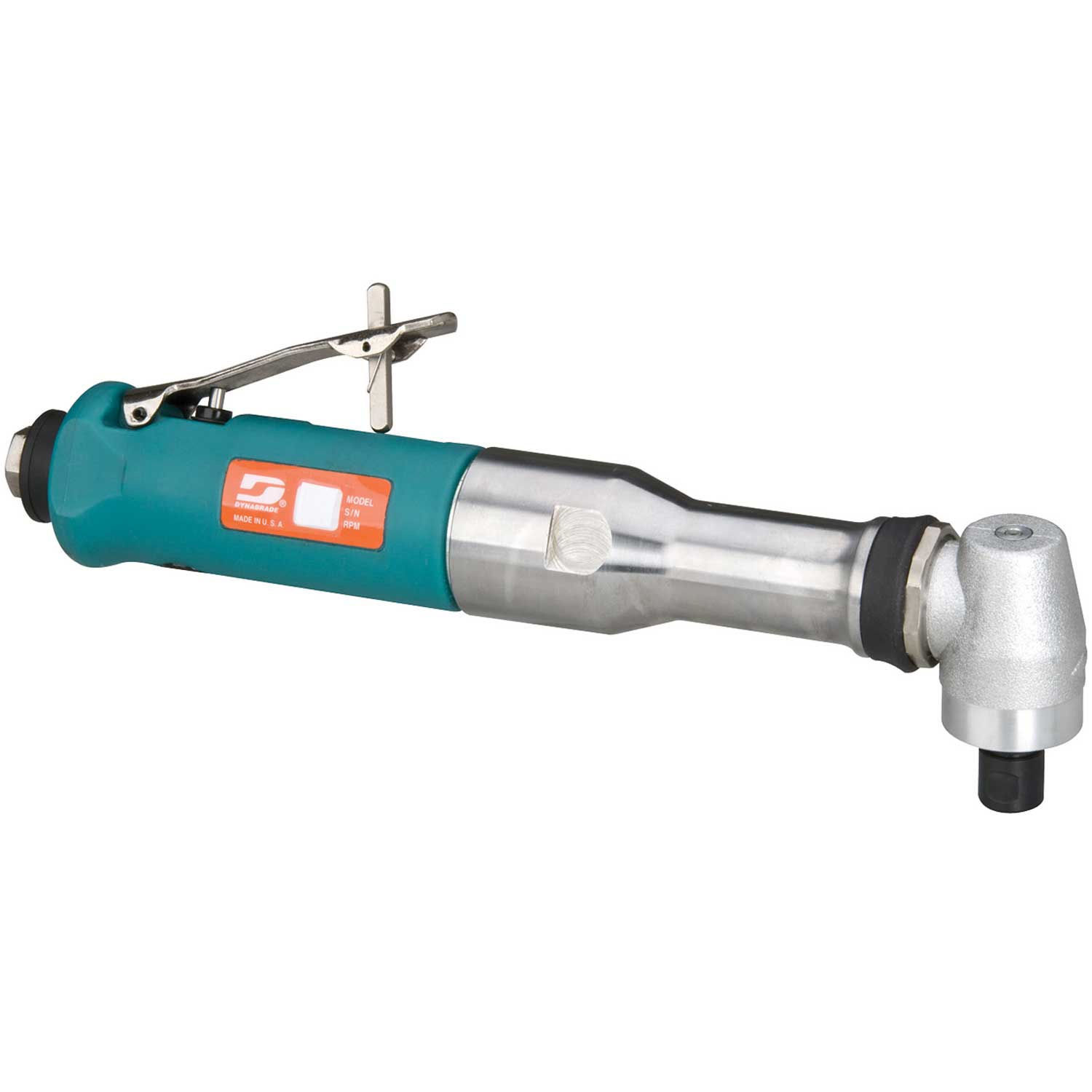 Dynabrade .7HP Extended Right Angle Die Grinder, 18,000 RPM, Geared