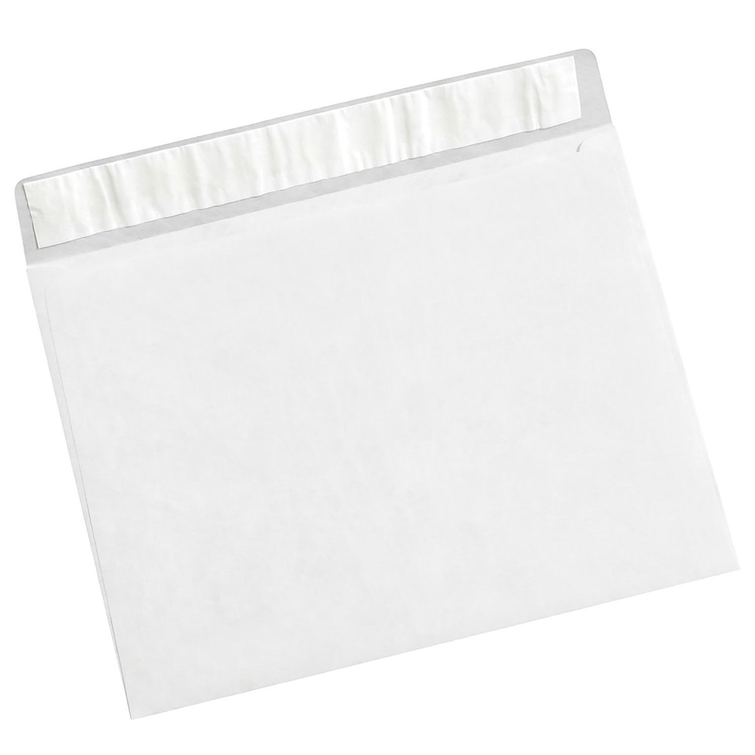 Tyvek SelfSeal Flat Envelopes, 10" x 13", Side Opening, White, 100