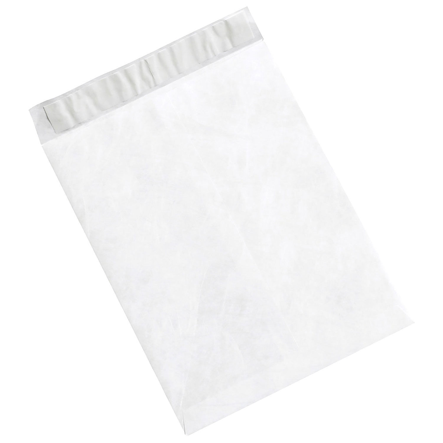 Tyvek SelfSeal Flat Envelopes, 10" x 15", End Opening, White, 100 Pack