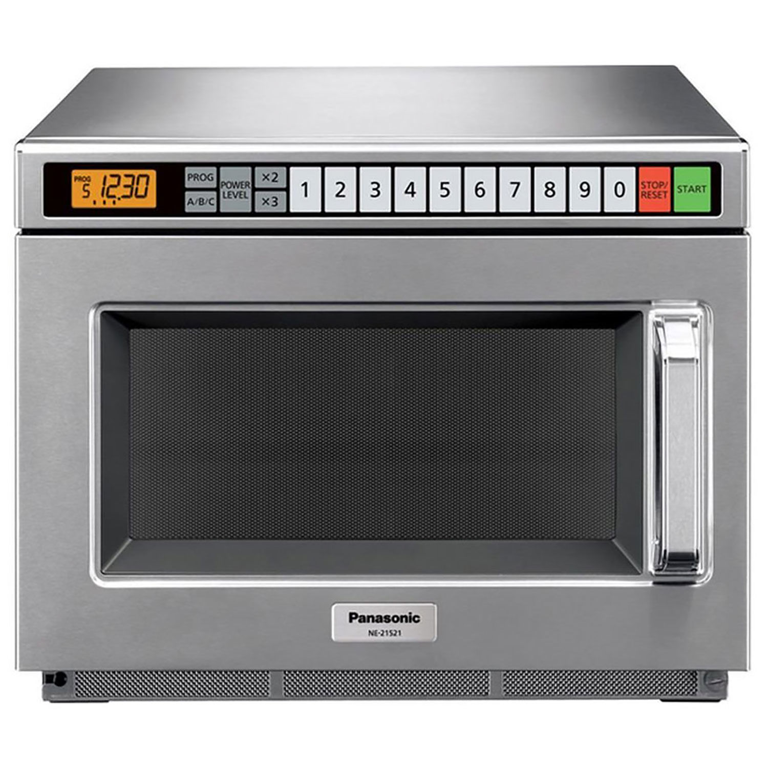 Panasonic NE-21521 - Commercial Microwave Oven, 0.6 Cu. Ft., 2100 Watts