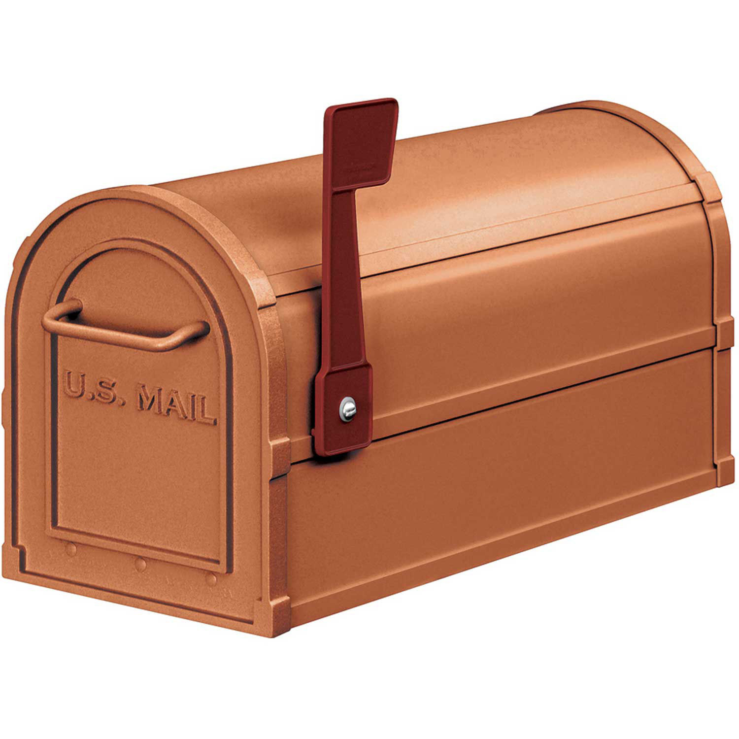 Salsbury Industries Antique Rural Mailbox, Copper | eBay