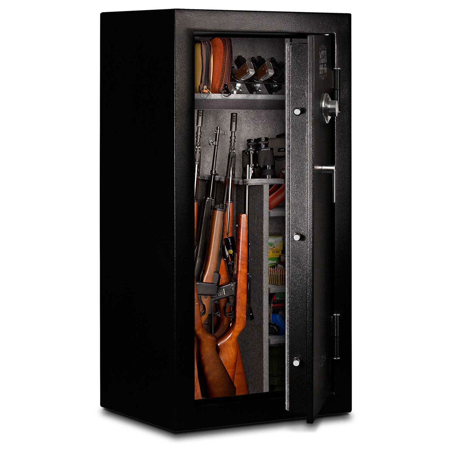 Mesa Safe 24Gun Safe with Mechanical Lock, 1/2 Hour Fire, 59"H x 30"W