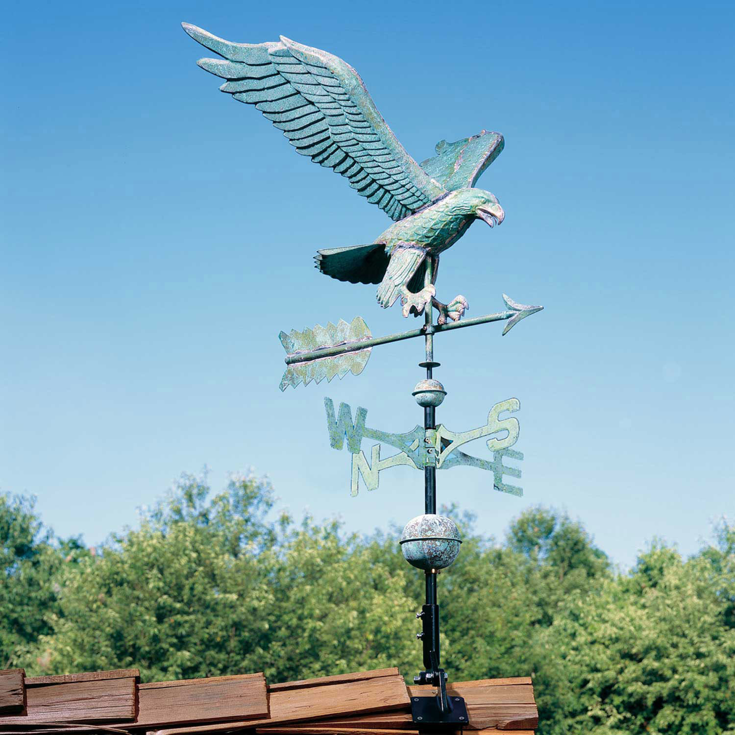 Eagle Weathervane, Copper, Verdigris eBay