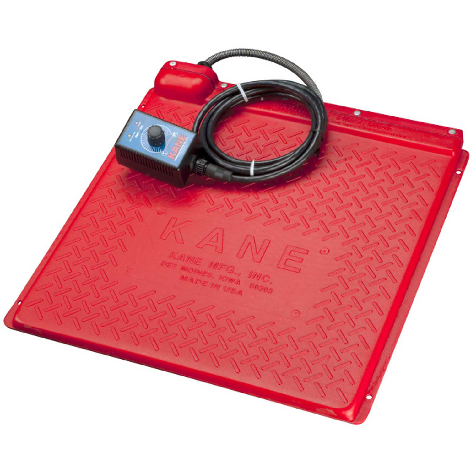 Kane Heat Mat With Thermostat 18" x 18" Red, PHM 18T eBay