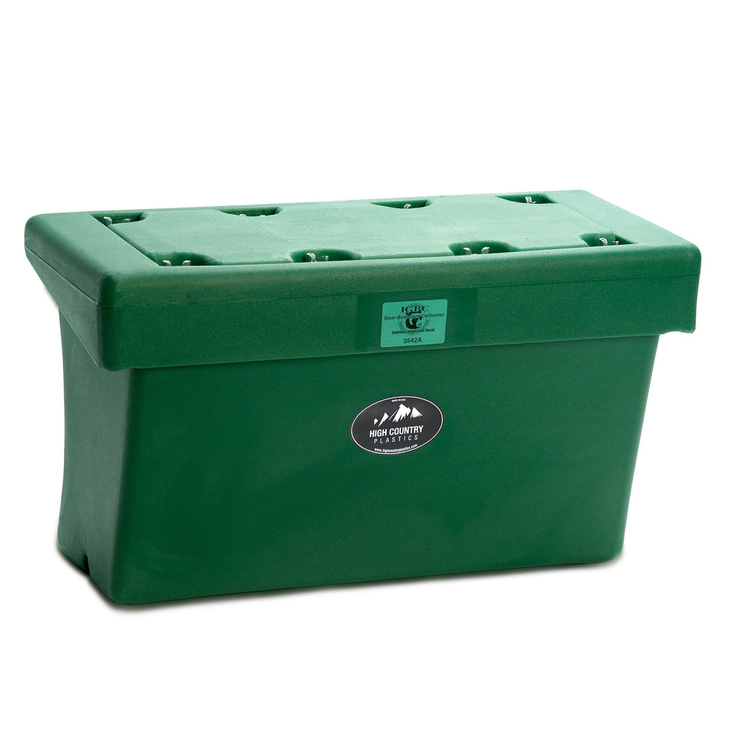 High Country BEAR BOXFG Plastics Bear Box, Set of 2, Green eBay